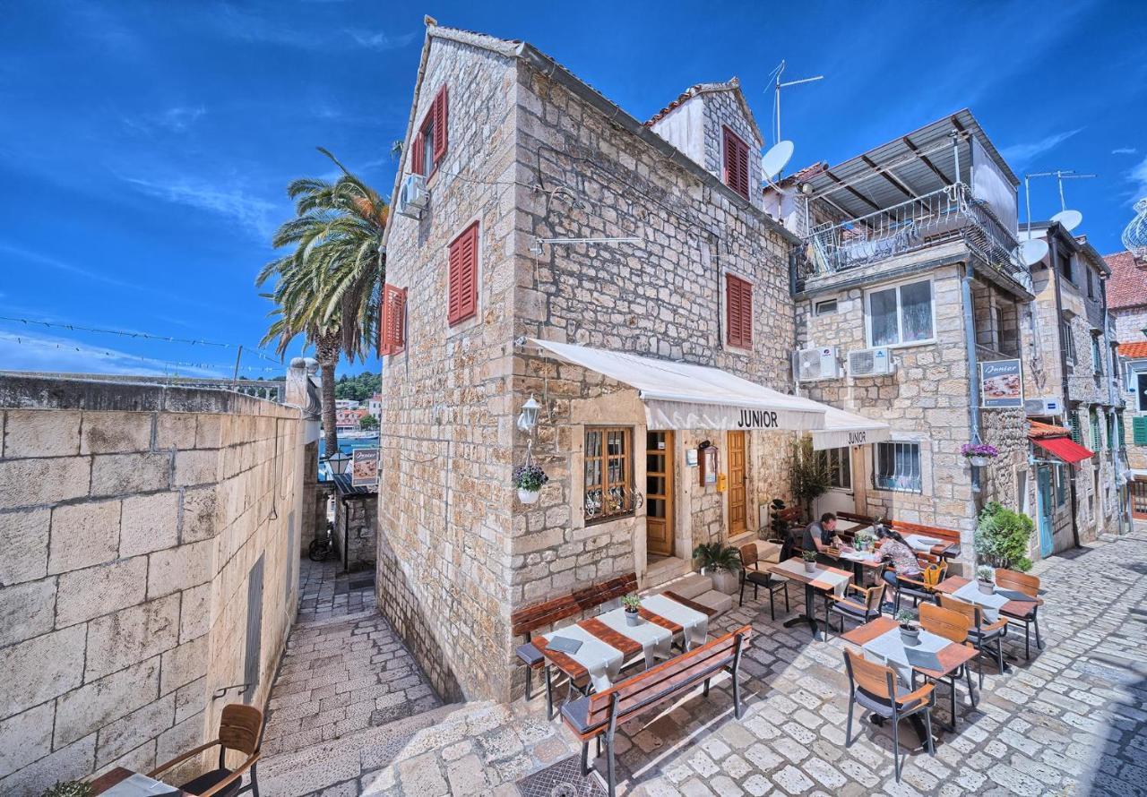 Deluxe Dreamy Room In The Center Of Hvar With Sea View フヴァル エクステリア 写真